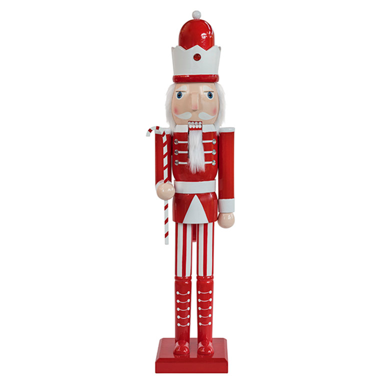 Giant Candy Cane Nutcracker Giant Candy Cane Nutcracker